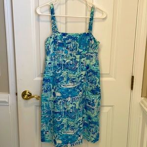 Lilly Pulitzer sundress with pockets size 4